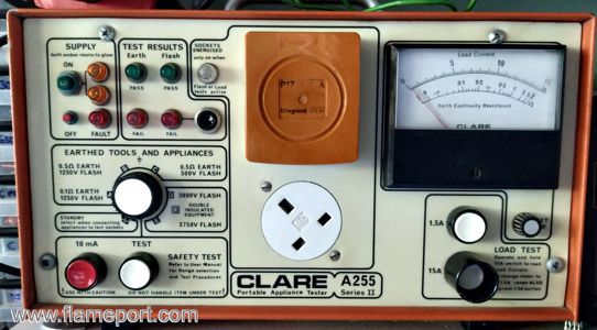Clare A255 Series II appliance tester