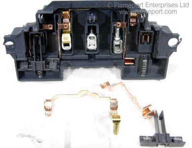 MK socket outlet taken apart