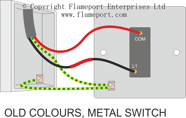 One Way Switched Lighting Circuits, Wiring Lights In Parallel With One Switch Diagram Uk