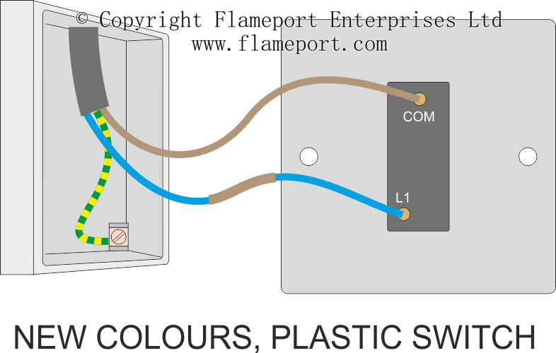 One Way Switched Lighting Circuits