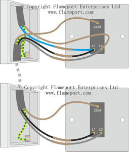 Two way switch connections, new colours