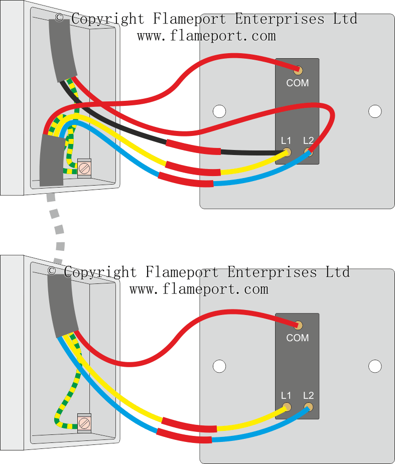 Two Way Switched Lighting Circuits 1