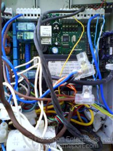 Gate control panel shambles