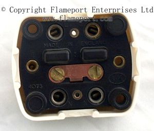 Rear view of MK 4073 Fused Spur Box
