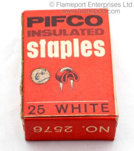Box of Pifco insulated staples
