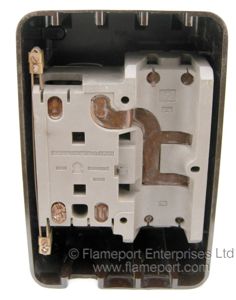 Bill Crown 4 way brown plastic fuse box old wylex fuse box cover 