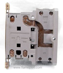 Bill Crown ceramic fusebox interior (back)