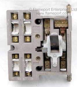 Ceramic Bill Crown switchfuse mechanism with fuses removed