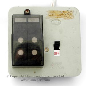 MEM 2 way metal fusebox