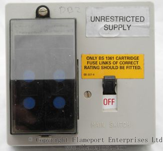 MEMERA 3 BS1361 2 way fusebox