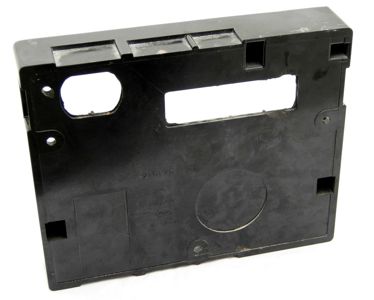 Moulded plastic back of a MEMERA 3 rewireable fusebox