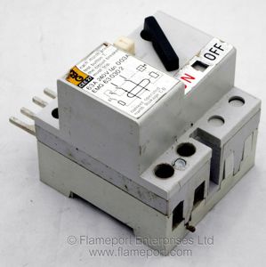 Merlin Gerin 63A 240V RCD, 30mA, EMG 63 030 2 (side and front)