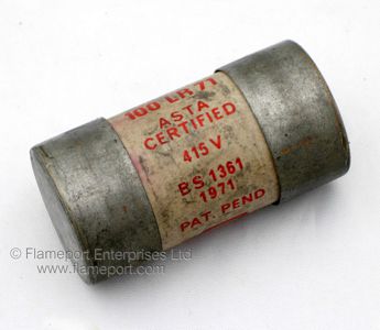 Brush 100A BS1361:1971 Fuse