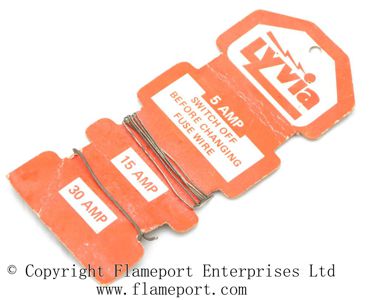 Lyvia brand fuse wire on card