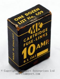 MK Cartridge Fuse Links, List No. 609