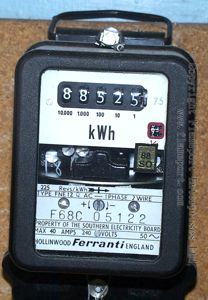 Ferranti electricity meter