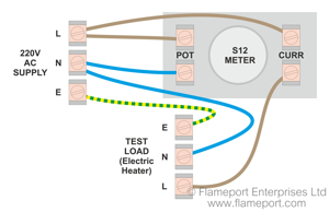 Sangamo Weston Portable Testing Meter Model 12 Wiring Diagram