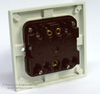 Terminals on a MK light switch with extra wide rocker