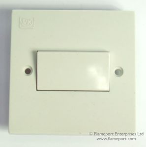 MK wide rocker light switch