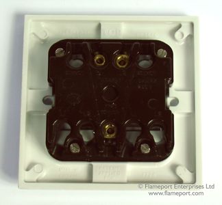 Terminals on a MK light switch with extra wide rocker