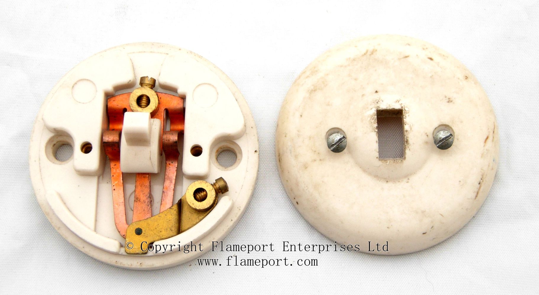 old kitchen light switch with pilot light