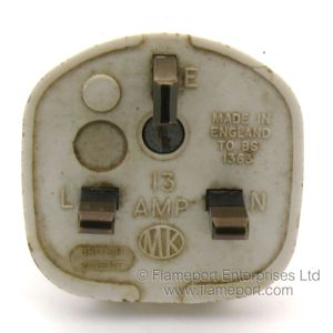 Pin view of MK 13A plug