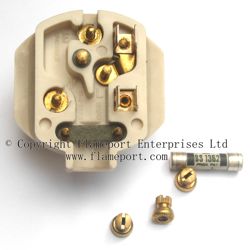 MK 3 pin plug, parts removed