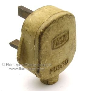 BS1363 plug made from unbreakable rubber