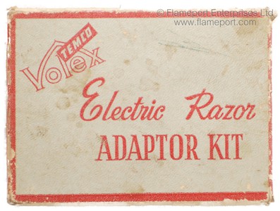 Volex Razor Adaptor Kit - Box lid exterior