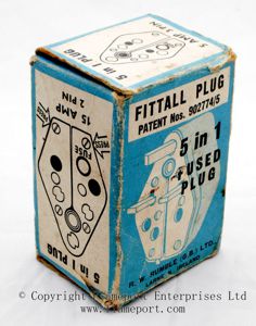 Original box for a Fitall plug