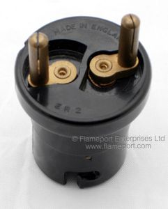 Two pin adjustable plug - wide