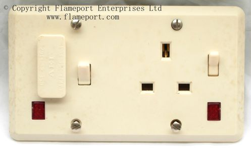 AEI Fused Spur and single socket outlet
