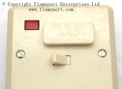 Front showing the AEI logo on the fuseholder