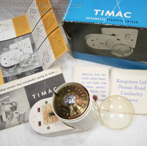 Timac automatic electric switch with original instructions
