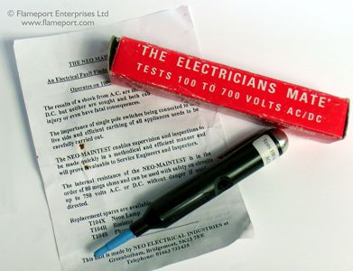 Neo Maintest test indicator, box and instructions