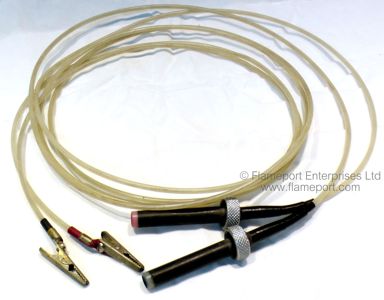 Test leads for use with the Allen West Spiketector