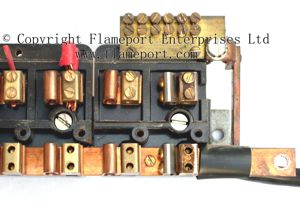 Wylex fusebox with heavy duty contacts fitted to the first fuse position.