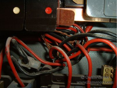 Wylex metal multi-rate fusebox, wiring entry