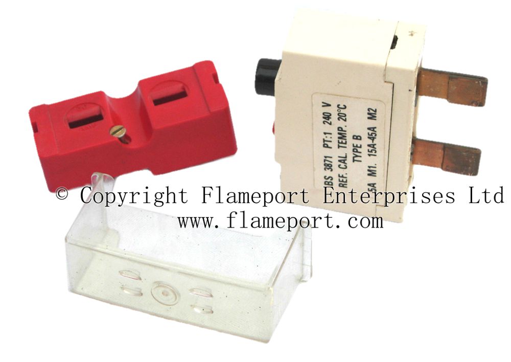 ALL WITH BASES & CORRECT FUSE WIRE 5A 20A 15A & 30A WYLEX PLUG IN REWIRE FUSES 