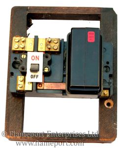 Wylex 60A switchfuse, internal view