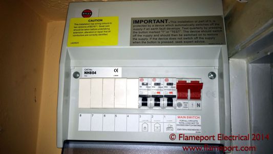 3 circuit Wylex replacement consumer unit