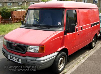 LDV Pilot van, 2001 year, 1.9 diesel engine, colour red